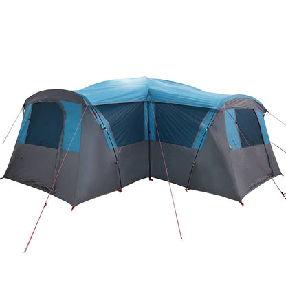 Family Tent 20-Person Blue and Grey 745 x 700 x 217 cm