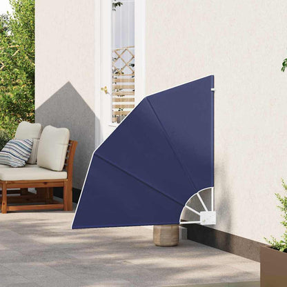 Balcony Privacy Screen 115 x 115 cm Polyester Navy Blue