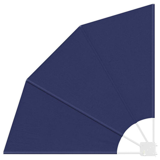 Balcony Privacy Screen 115 x 115 cm Polyester Navy Blue
