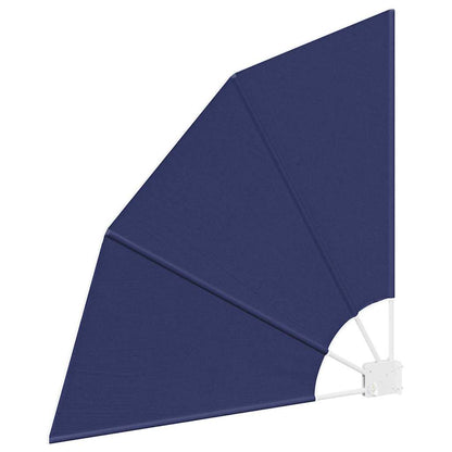 Balcony Privacy Screen 115 x 115 cm Polyester Navy Blue