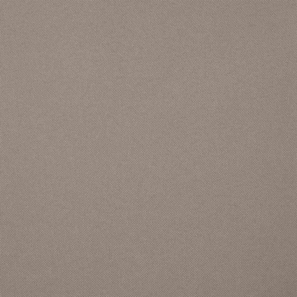 Balcony Privacy Screen 140 x 140 cm Polyester Taupe