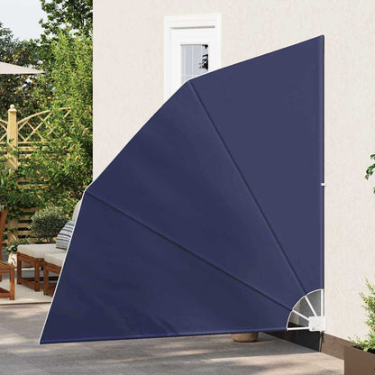 Balcony Privacy Screen 210 x 210 cm Polyester Navy Blue