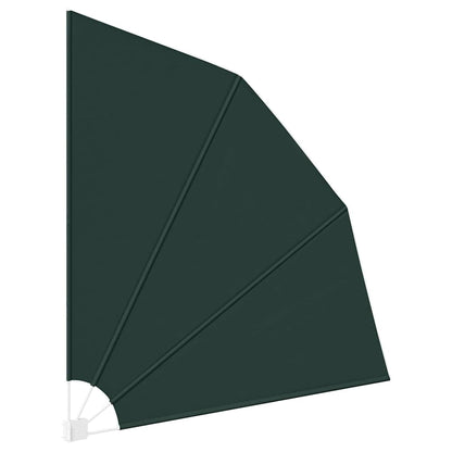 Balcony Privacy Screen 210 x 210 cm Polyester Dark Green