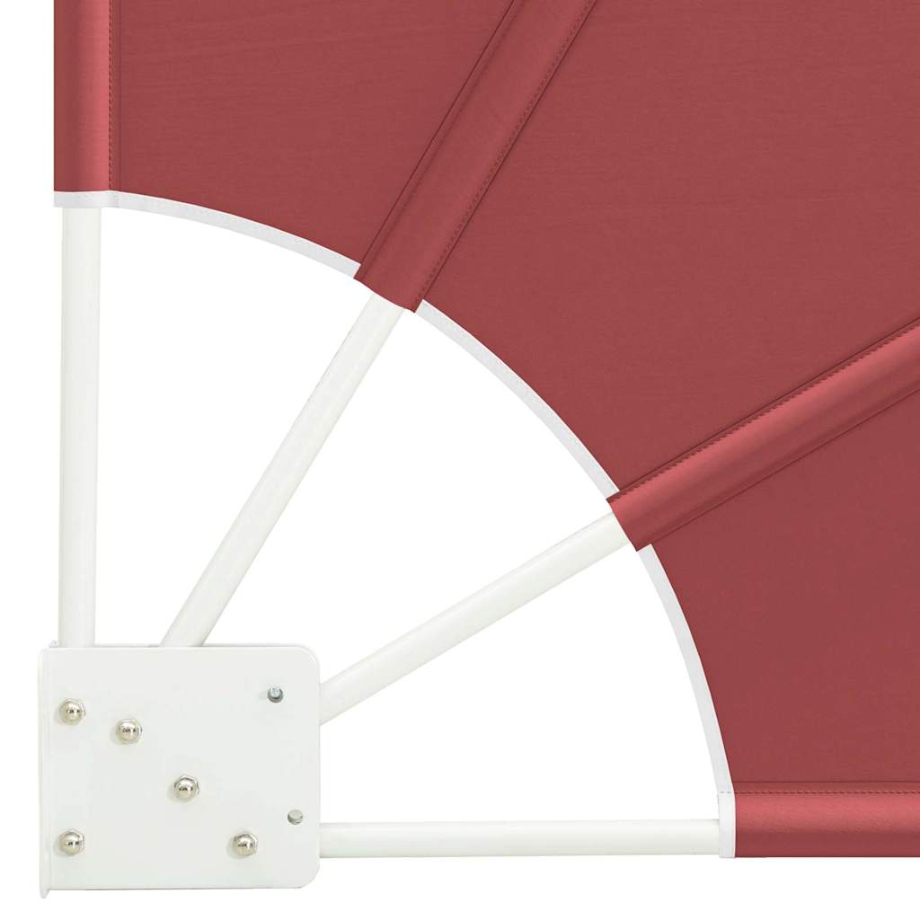 Balcony Privacy Screen 115 x 115 cm Polyester Terracotta