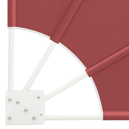 Balcony Privacy Screen 115 x 115 cm Polyester Terracotta