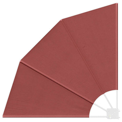 Balcony Privacy Screen 115 x 115 cm Polyester Terracotta