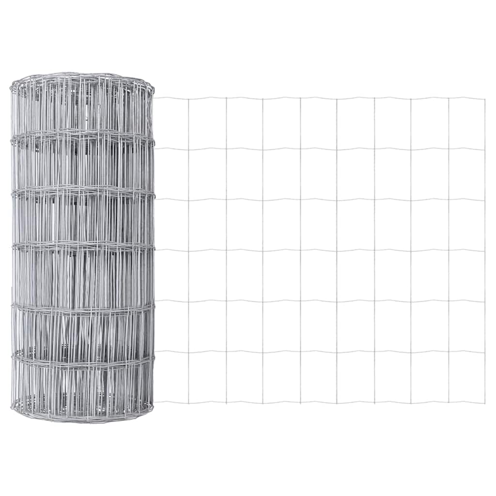 Euro Fence Silver 0.4 x 25 m Hot dip galvanized iron