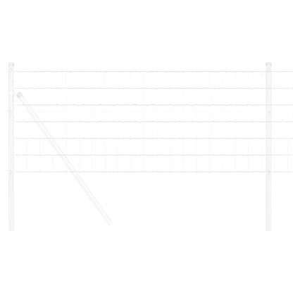 Euro Fence Silver 0.4 x 25 m Hot dip galvanized iron