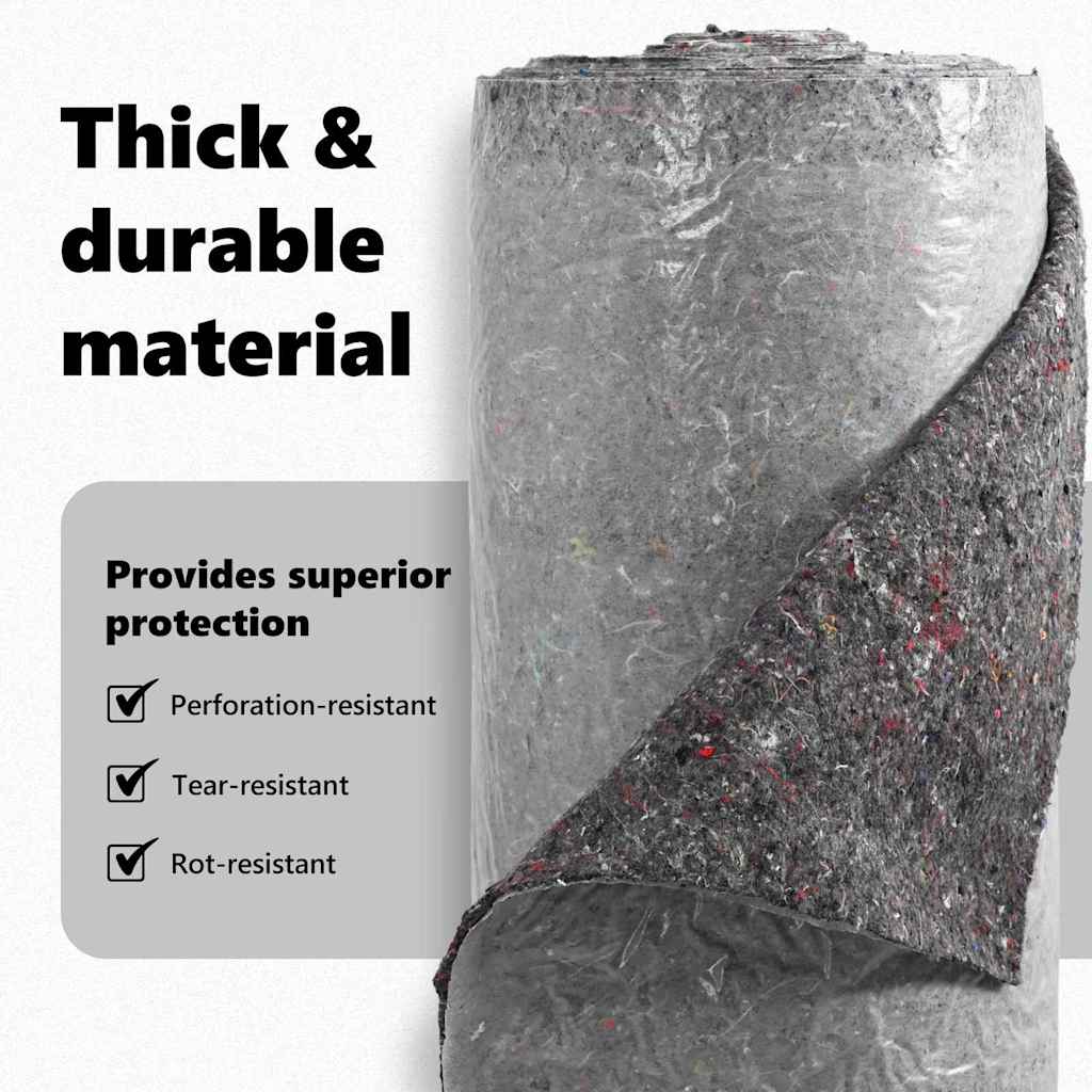Pond Fleece Folding Grey 1 x 50 m Polyester and Cotton
