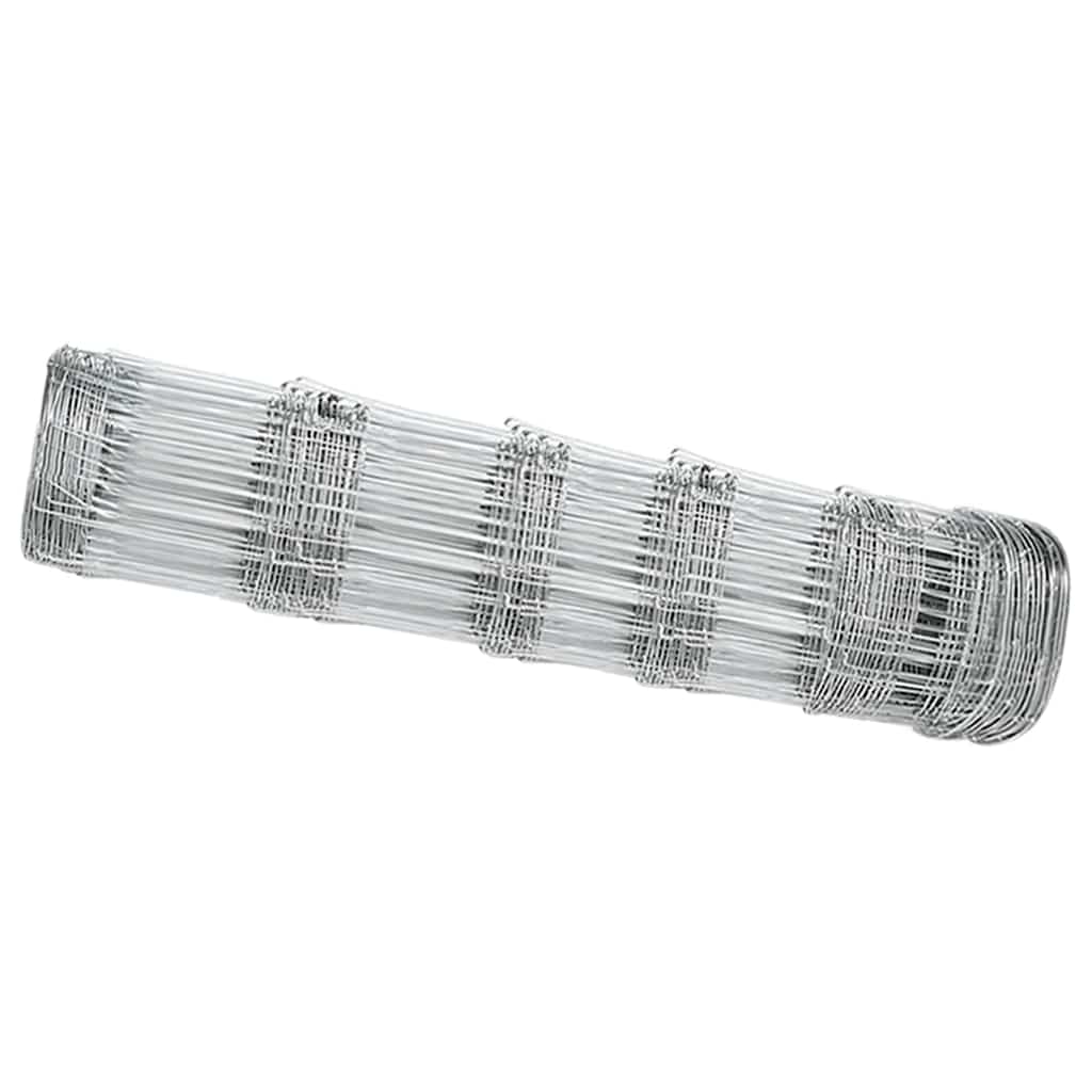 Field Fence Silver 25 x 0.8 m Galvanised steel