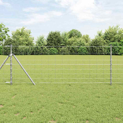 Field Fence Silver 25 x 0.8 m Galvanised steel