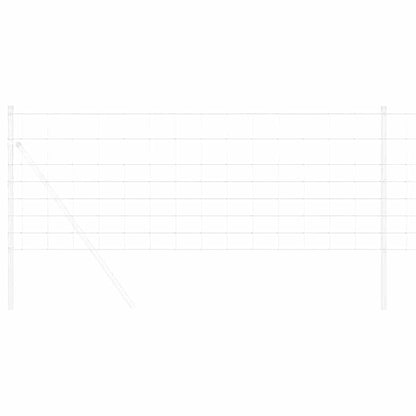 Field Fence Silver 25 x 0.8 m Galvanised steel