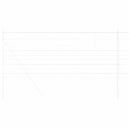 Field Fence Silver 25 x 1 m Galvanised steel