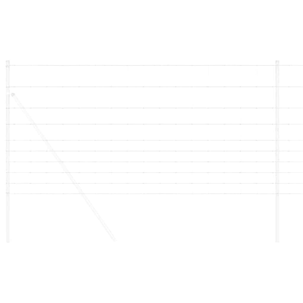 Field Fence Silver 25 x 1.2 m Galvanised steel