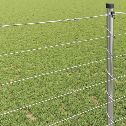 Field Fence Silver 25 x 1.2 m Galvanised steel