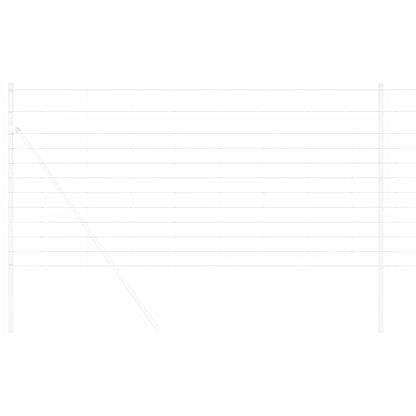 Field Fence Silver 25 x 1.2 m Galvanised steel