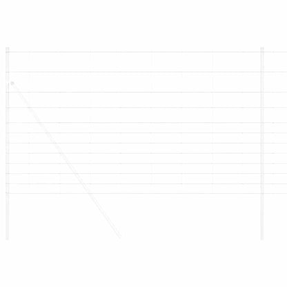 Field Fence Silver 25 x 1.4 m Galvanised steel