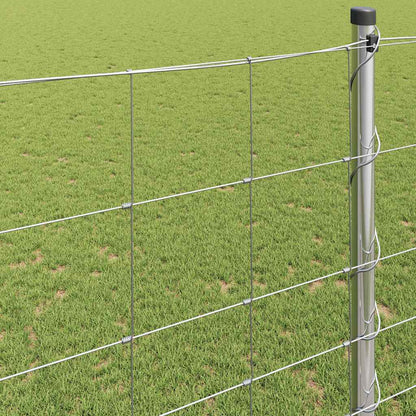 Field Fence Silver 25 x 1.4 m Galvanised steel