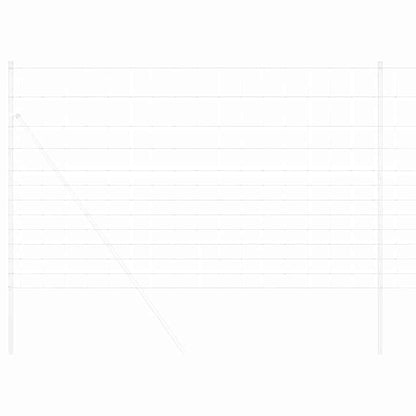 Field Fence Silver 25 x 1.5 m Galvanised steel