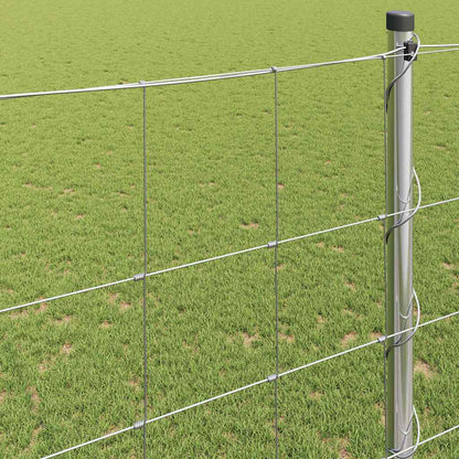 Field Fence Silver 25 x 1.5 m Galvanised steel