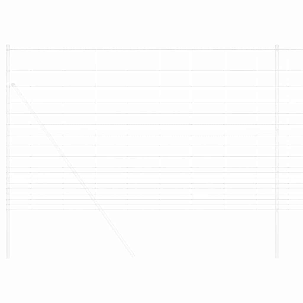 Field Fence Silver 25 x 1.5 m Galvanised steel