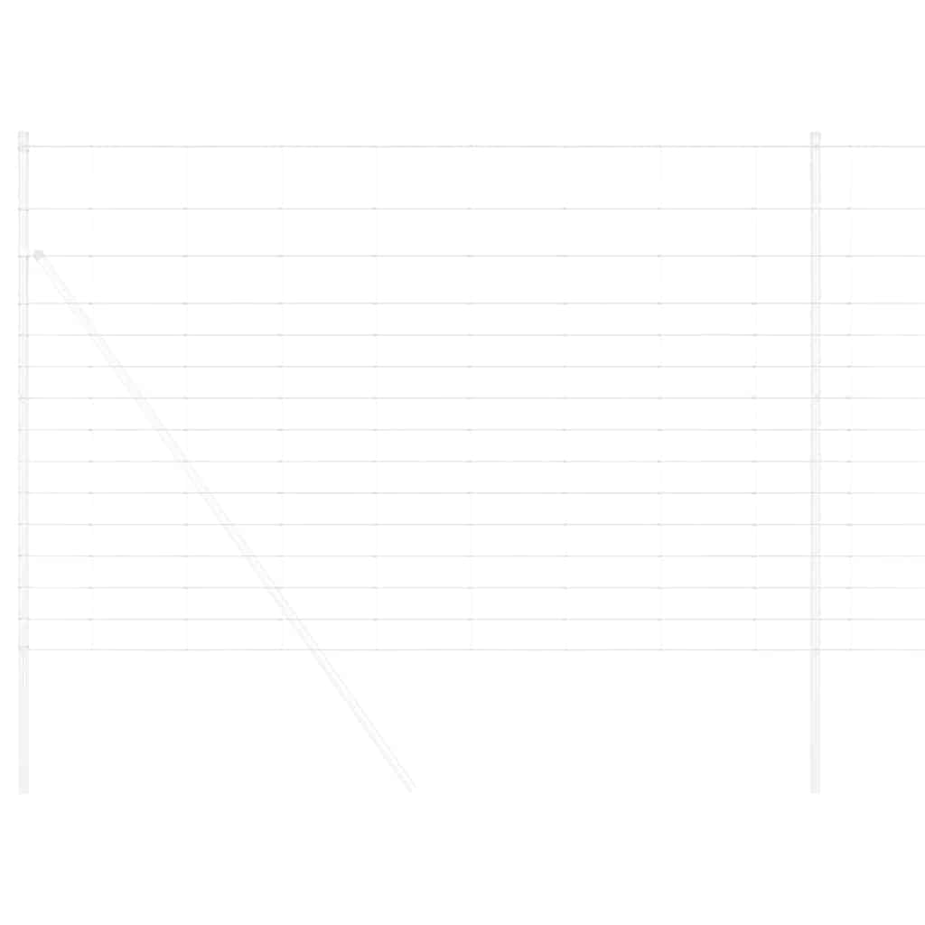 Field Fence Silver 25 x 1.6 m Galvanised steel