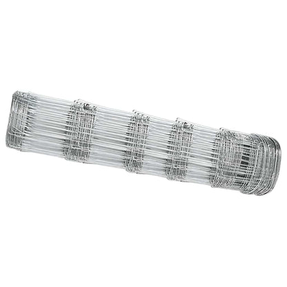 Field Fence Silver 50 x 0.8 m Galvanised steel
