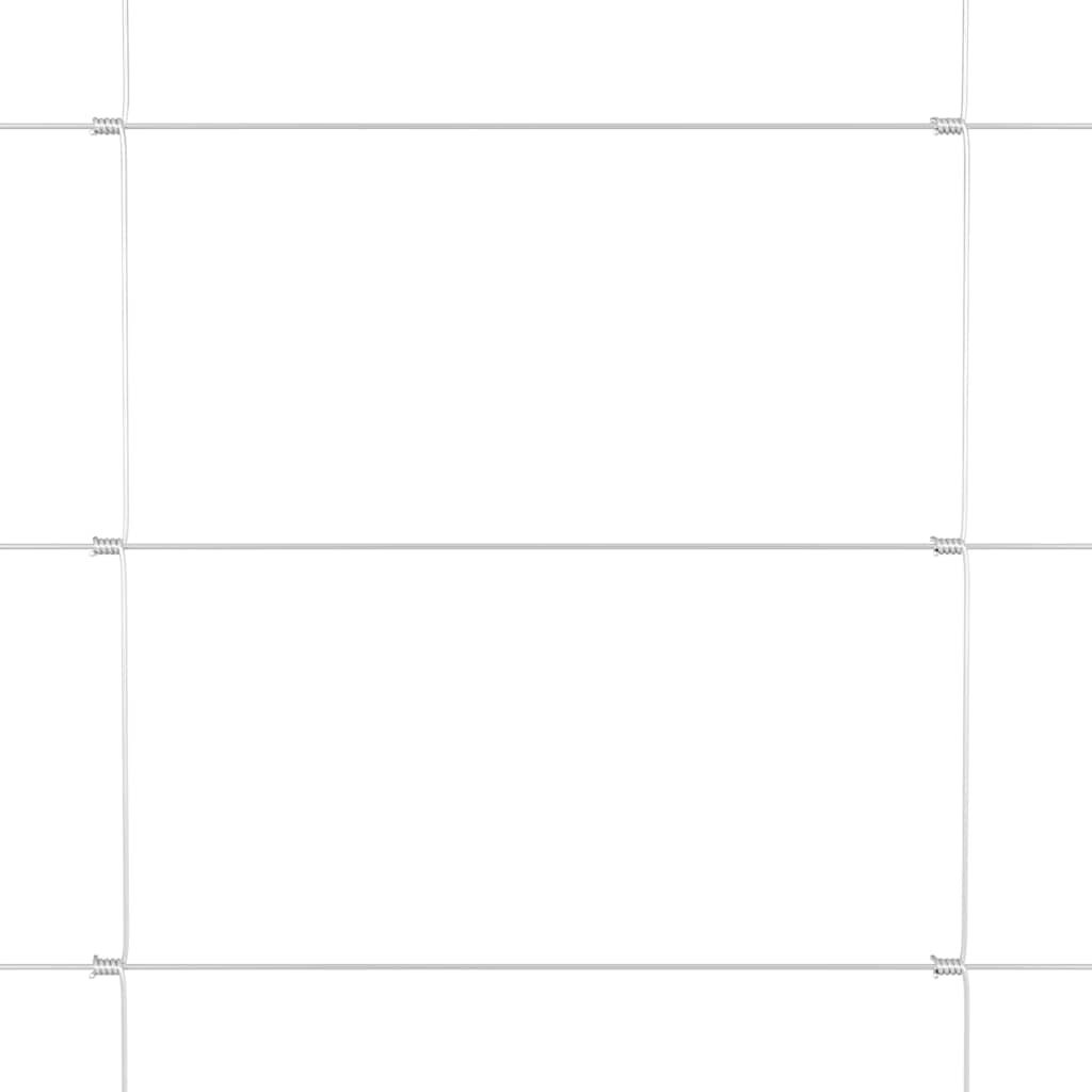 Field Fence Silver 50 x 0.8 m Galvanised steel