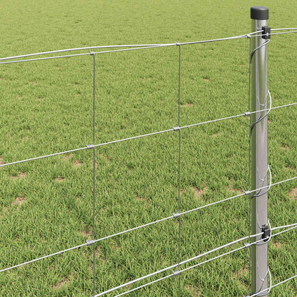 Field Fence Silver 50 x 0.8 m Galvanised steel