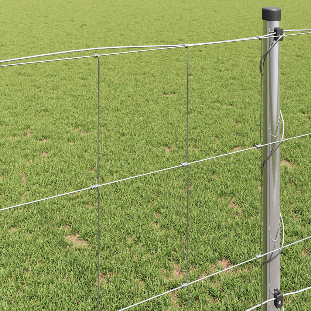 Field Fence Silver 50 x 1 m Galvanised steel