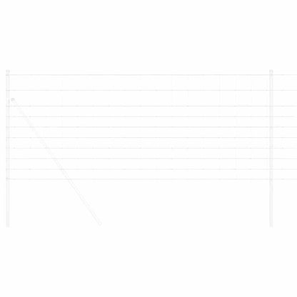 Field Fence Silver 50 x 1 m Galvanised steel