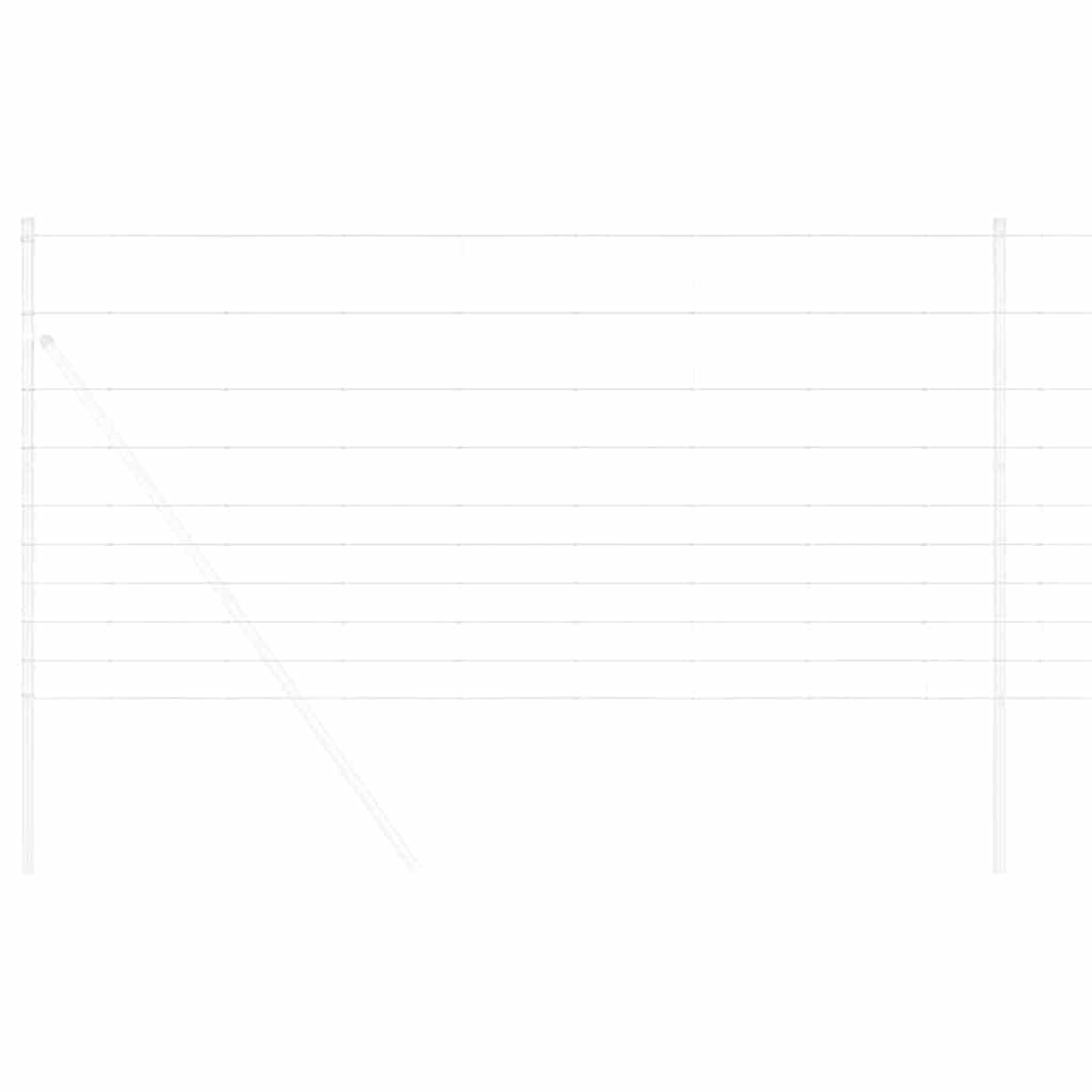 Field Fence Silver 50 x 1.2 m Galvanised steel