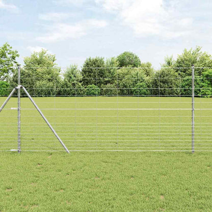 Field Fence Silver 50 x 1.2 m Galvanised steel