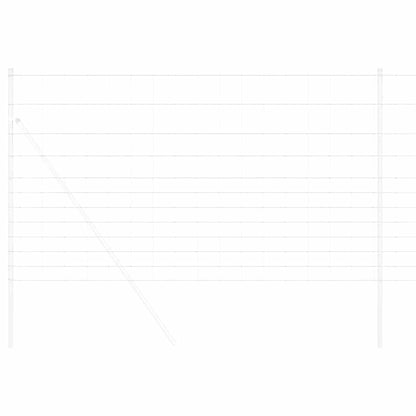 Field Fence Silver 50 x 1.4 m Galvanised steel