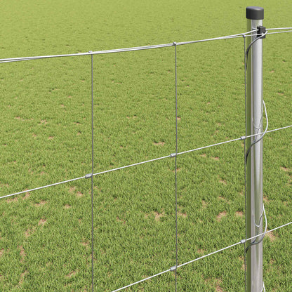 Field Fence Silver 50 x 1.5 m Galvanised steel