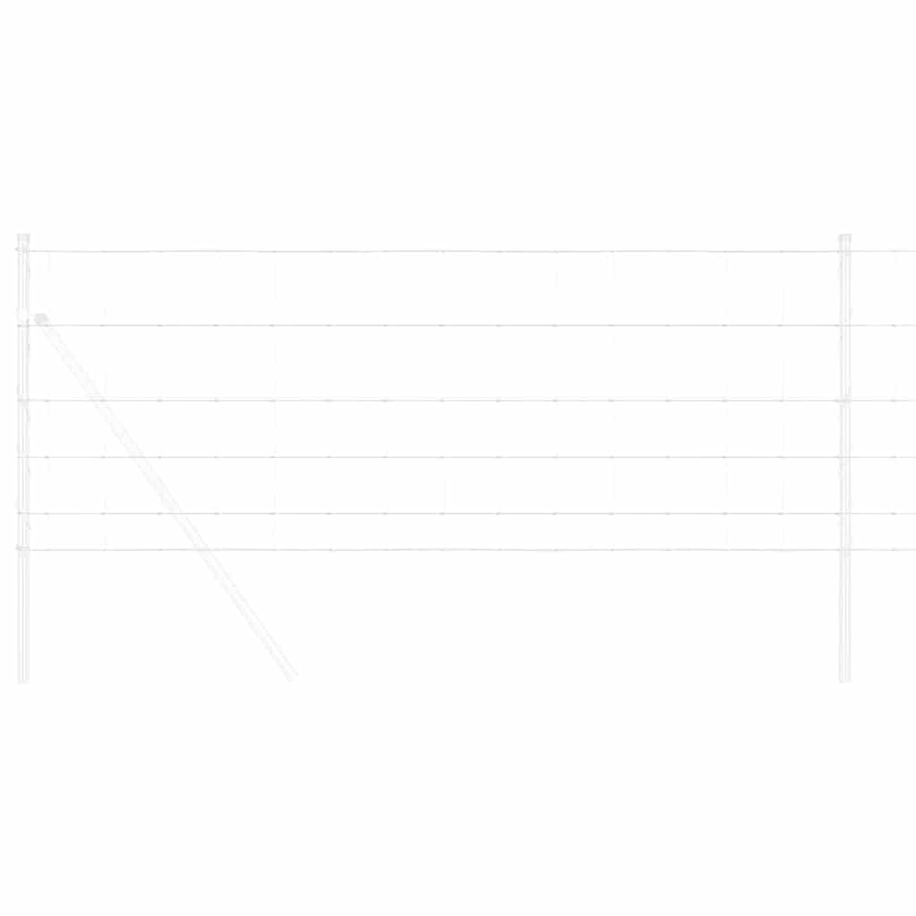 Field Fence Silver 100 x 0.8 m Galvanised steel