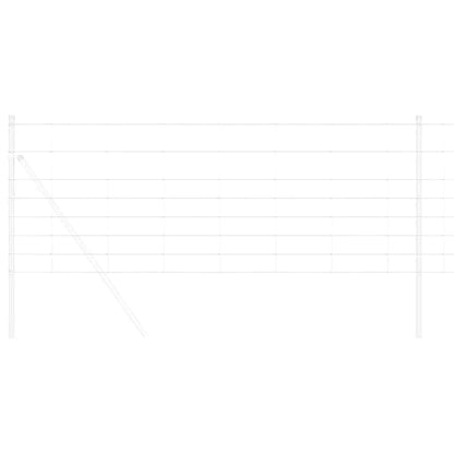 Field Fence Silver 100 x 0.8 m Galvanised steel