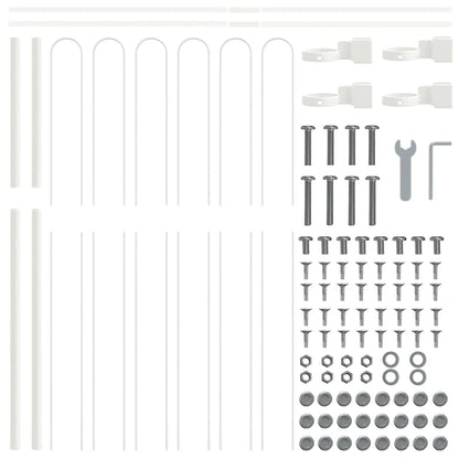 Garden Fence BOXTEL White