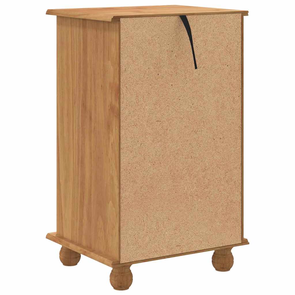 Chest of Drawer ASKIM Brown 45.8 x 40 x 79 cm Solid Pine Wood