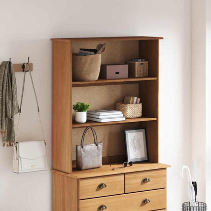 Hutch ASKIM 91 x 30 x 104 cm Solid pine wood