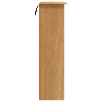 Hutch ASKIM 91 x 30 x 104 cm Solid pine wood