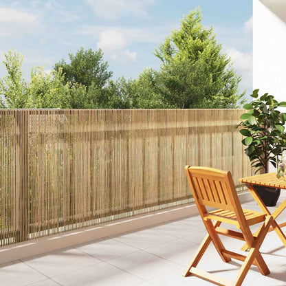 Bamboo Fence Natural 400 x 125 cm Bamboo