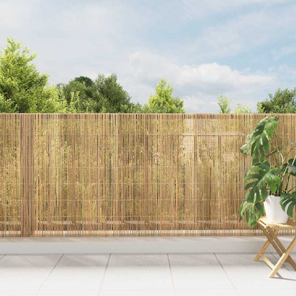 Bamboo Fence Natural 400 x 125 cm Bamboo