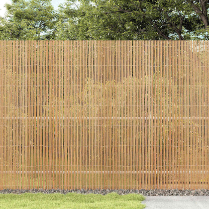 Bamboo Fence Natural 400 x 150 cm Bamboo