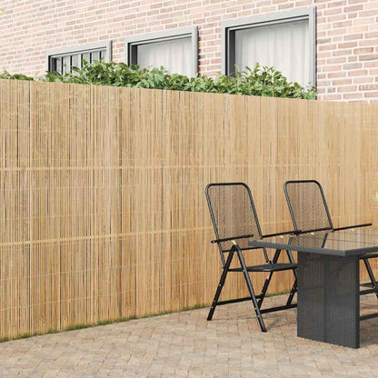 Bamboo Fence Natural 400 x 180 cm Bamboo