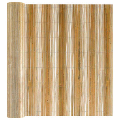 Bamboo Fence Natural 400 x 180 cm Bamboo