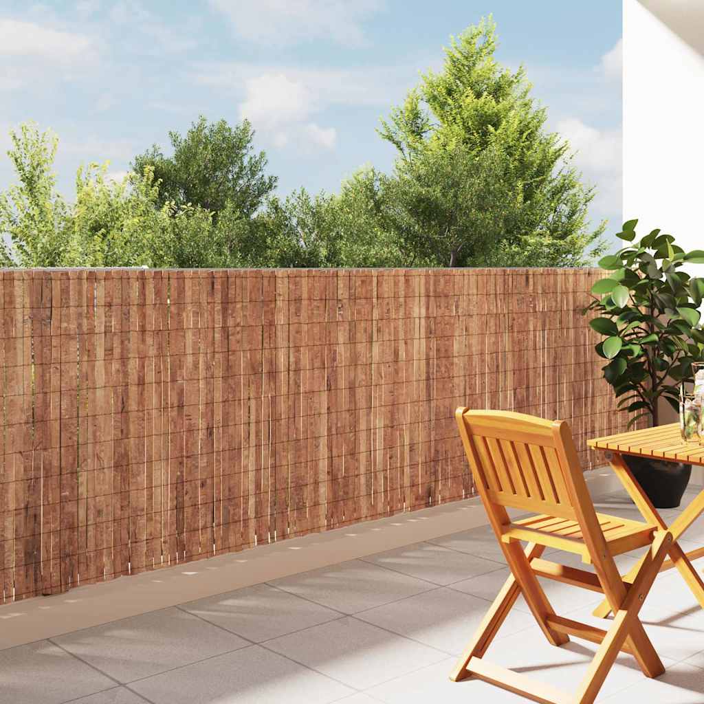 Bark Fence Brown 400 x 125cm Bark