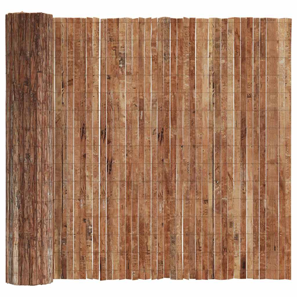 Bark Fence Brown 400 x 125cm Bark