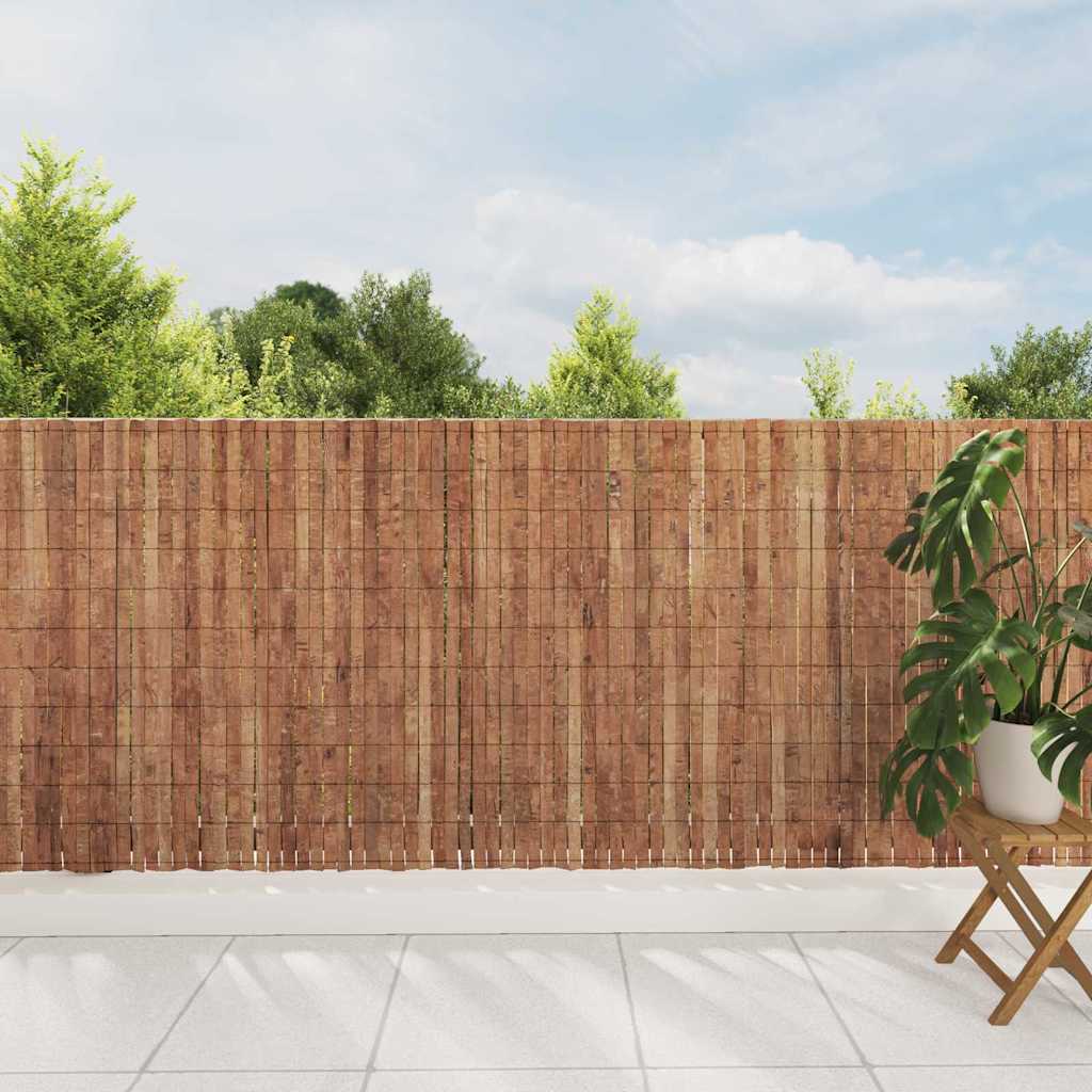 Bark Fence Brown 600 x 125 cm Bark