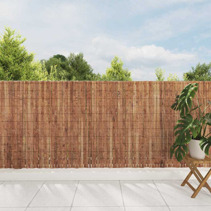 Bark Fence Brown 600 x 125 cm Bark